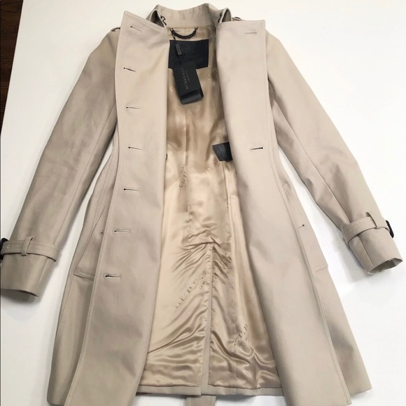 SOLD! Burberry Prorsum Cotton Sateen Trench Coat - Picture 6 of 7